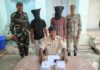 देवघर साइबर पुलिस की छापेमारी मे 2 साइबर ठग दबोचे, 2 मोबाइल, 4 सिमकार्ड, और 1 प्रतिबिम्ब सिम बरामद…