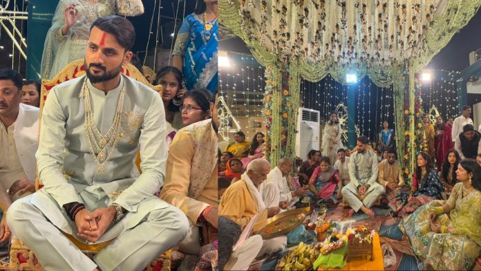 टीम इंडिया के स्टार गेंदबाज का शाही तिलक, नोटों की गड्डियां और गिफ्ट्स बने चर्चा का विषय