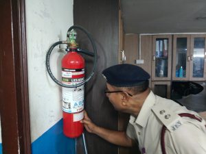 Dhanbad Coaching Fire Safety Check 2