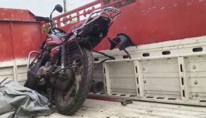 Rajganj pickup van accident 1