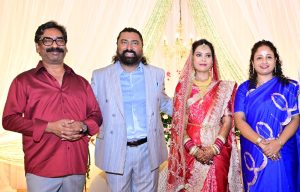 रांची में सांसद विजय हांसदा के रिसेप्शन में पहुंचे मुख्यमंत्री हेमंत सोरेन, नवदंपति को दी शुभकामनाएं