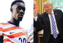 Donald Trump and FIFA controversy: बालोगुन के रेड कार्ड पर फैसले को लेकर उठे सवाल, दावों पर छिड़ी बहस Donald Trump and FIFA controversy: बालोगुन के रेड कार्ड पर फैसले को लेकर उठे सवाल, दावों पर छिड़ी बहस