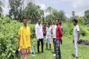 Nirsa News: श्मशान घाट पर शवदाह गृह निर्माण शुरू, बारिश में मिलेगी राहत