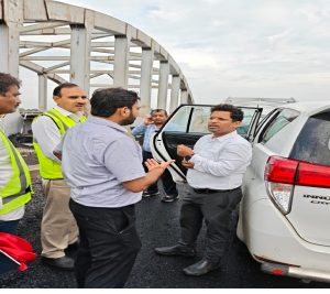 साहिबगंज में NHAI निरीक्षण, गंगा पुल और हाईवे परियोजनाओं को समय पर पूरा करने के निर्देश, निर्माण में गुणवत्ता और सुरक्षा पर जोर