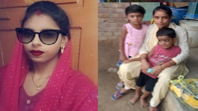 नालंदा में विवाहिता की हत्या का आरोप: पति और सास पर ईंट-पत्थर से मारकर शव खेत में फेंकने का आरोप