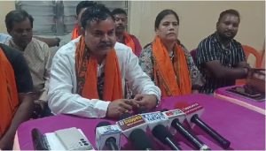 निरसा में भाजपा की संगठनात्मक बैठक, 'आजादी दो' नारे को लेकर विपक्ष पर साधा निशाना