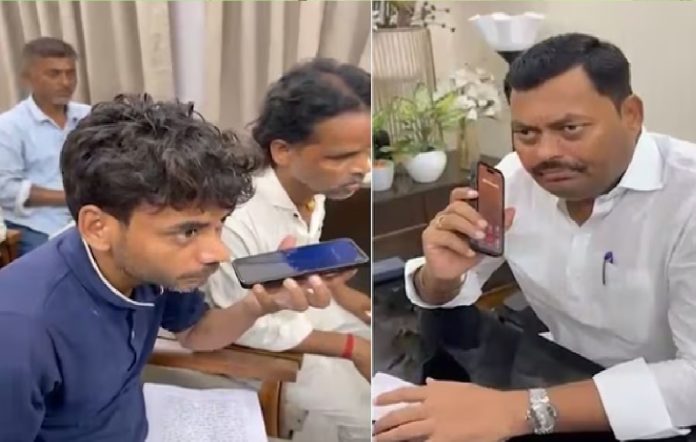 सीतामढ़ी कल्याण विभाग में रिश्वतखोरी का आरोप, मंत्री के स्टिंग ऑपरेशन के बाद डाटा एंट्री ऑपरेटर बर्खास्त