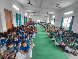 ग्लोबल स्कूल ऑफ इंडिया में धूमधाम से आयोजित हुई इन्वेस्टीचर सेरेमनी, छात्र परिषद ने संभाली जिम्मेदारी