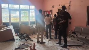 Nalanda Gautam Institute Protest: रिजल्ट में गड़बड़ी के आरोप पर छात्रों का प्रदर्शन, कॉलेज में तोड़फोड़