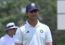Vaibhav Suryavanshi Duleep Trophy 2026: वैभव सूर्यवंशी ने दलीप ट्रॉफी में रचा इतिहास, 15 साल में लगाया रिकॉर्ड अर्धशतक Vaibhav Suryavanshi Duleep Trophy 2026: वैभव सूर्यवंशी ने दलीप ट्रॉफी में रचा इतिहास, 15 साल में लगाया रिकॉर्ड अर्धशतक