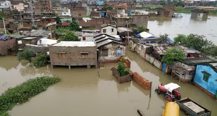 सोन नदी में बढ़ा जलप्रवाह, 93 हजार क्यूसेक से ज्यादा पानी छोड़ा गया; गांवों में अलर्ट