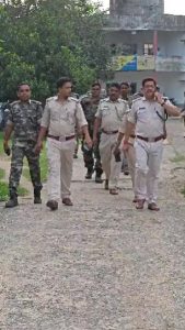 ईद मिलाद-उन-नबी को लेकर जमुआ पुलिस अलर्ट, निकाला गया फ्लैग मार्च