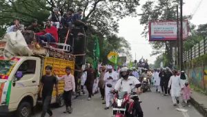 रंगाटाड़ में ईद-ए-मिलाद-उन-नबी पर भव्य कार्यक्रम, निकली झांकियां