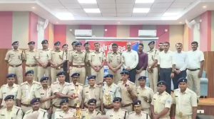 धनबाद पुलिस केंद्र के नए प्रवेश द्वार का उद्घाटन, कोयला प्रक्षेत्र पुलिस मीट-2026 में धनबाद बना ओवरऑल चैंपियन