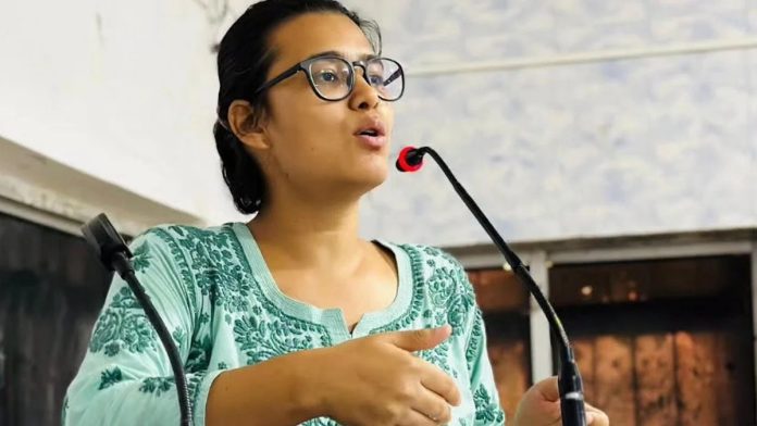 JPSC-JSSC आंदोलन के बीच रांची में AISA अध्यक्ष नेहा बोरा पर फेंकी गई स्याही, एक व्यक्ति हिरासत में