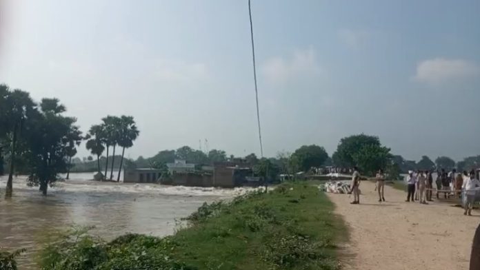 Saran Flood: गंडक के बढ़े जलस्तर ने बढ़ाई चिंता, सारण में तटबंध टूटने से मची अफरा-तफरी