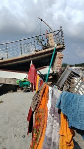 Saran Flood Damage: छपरा में बाढ़ के बाद भी संकट, कहीं अंधेरा तो कहीं सांप-बिच्छुओं का डर 2 Saran Flood Damage 3