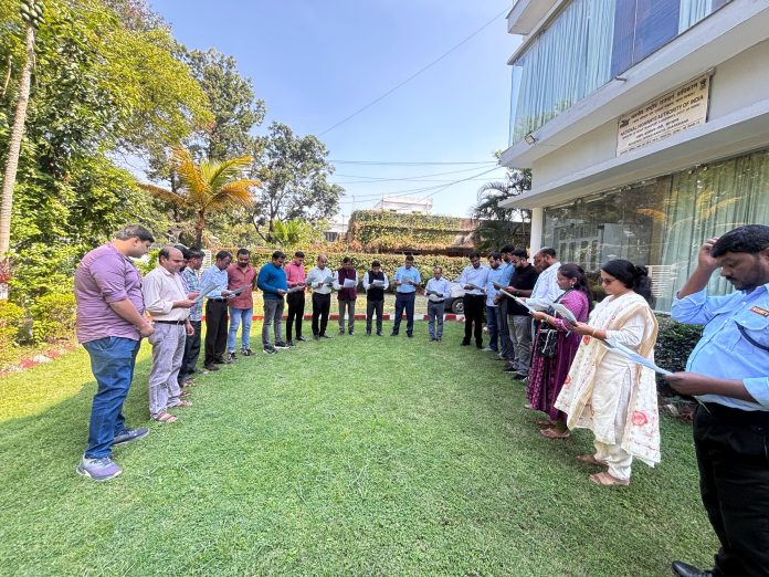NHAI Ranchi Vigilance Awareness Week: NHAI रांची में सतर्कता जागरूकता सप्ताह पर शपथ ग्रहण, पारदर्शिता और ईमानदारी पर जोर