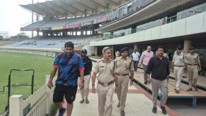 IND vs WI T20: रांची में 9 अक्टूबर के मैच को लेकर सुरक्षा चाक-चौबंद, स्टेडियम का हुआ निरीक्षण 2 IND vs WI T20 2