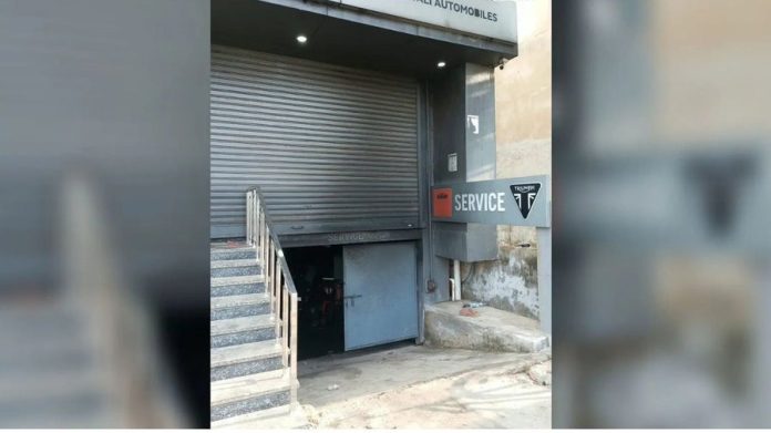 Hazaribagh KTM Showroom Fire