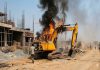 Ranchi Sand Ghat Firing: रांची के छापर बालू घाट पर हवाई फायरिंग के बाद JCB में आग, करीब 70 हाइवा का परिचालन ठप Ranchi Sand Ghat Firing