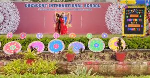 Crescent International School Dhanbad Navratri 2