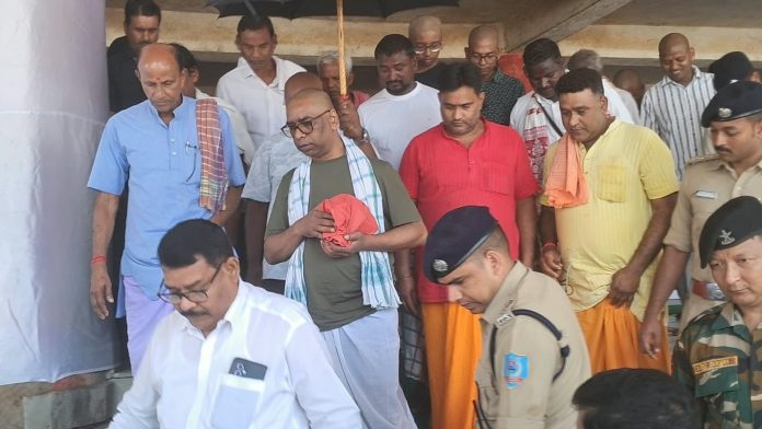 Hemant Soren Rajrappa Visit